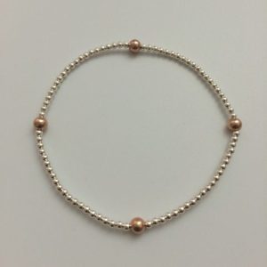 Brac1030 rose gold filled