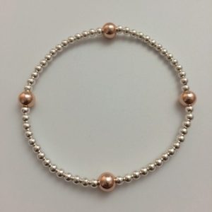 Brac1033 rose gold filled