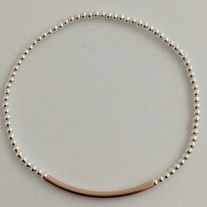 Brac1085 Rose Gold filled