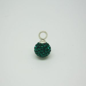 Infin ball pend 9mm emerald