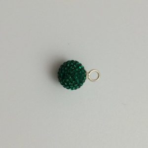 Infin Ball Pend 11.5mm emerald