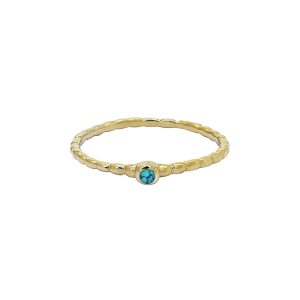 JA7686 turq gold filled