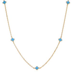 Neck901 gold light blue
