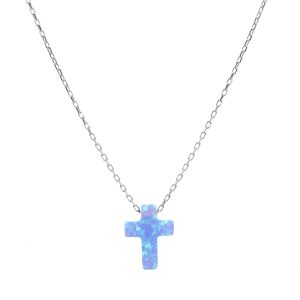 Neck189 silver blue
