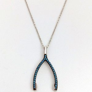 Neck427 Silver Turq