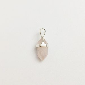 Pend1055 rose quartz