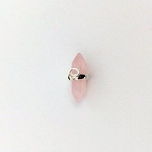 Pend1065 Rose Quartz