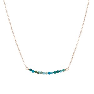 Neck733 gold turq