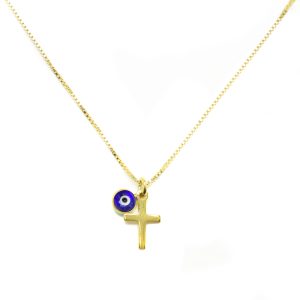 Neck784 dark blue gold